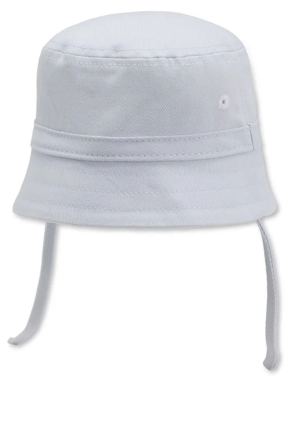 Baby bucket hat with embroidered logo Baby bucket hat with embroidered logo