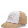 Baby cap with panda embroidery