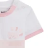 Baby cotton-blend shorts and T-shirt set
