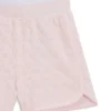Baby cotton-blend shorts and T-shirt set