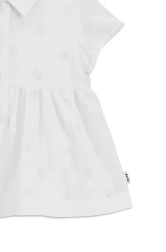 Baby dress and bloomers with Double B monograms