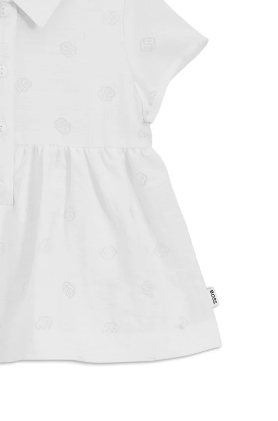 Baby dress and bloomers with Double B monograms Baby dress and bloomers with Double B monograms
