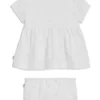 Baby dress and bloomers with Double B monograms Baby dress and bloomers with Double B monograms