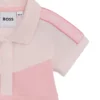Baby dress in stretch-cotton piqué