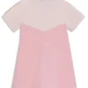 Baby dress in stretch-cotton piqué