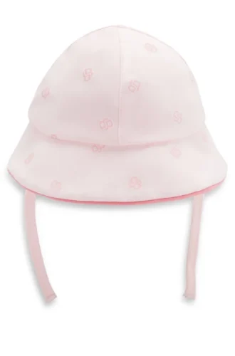 Baby hat with Double B monograms