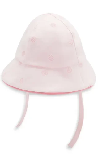 Baby hat with Double B monograms