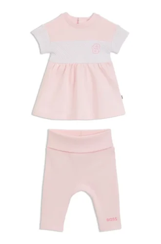 Baby leggings and dress set
