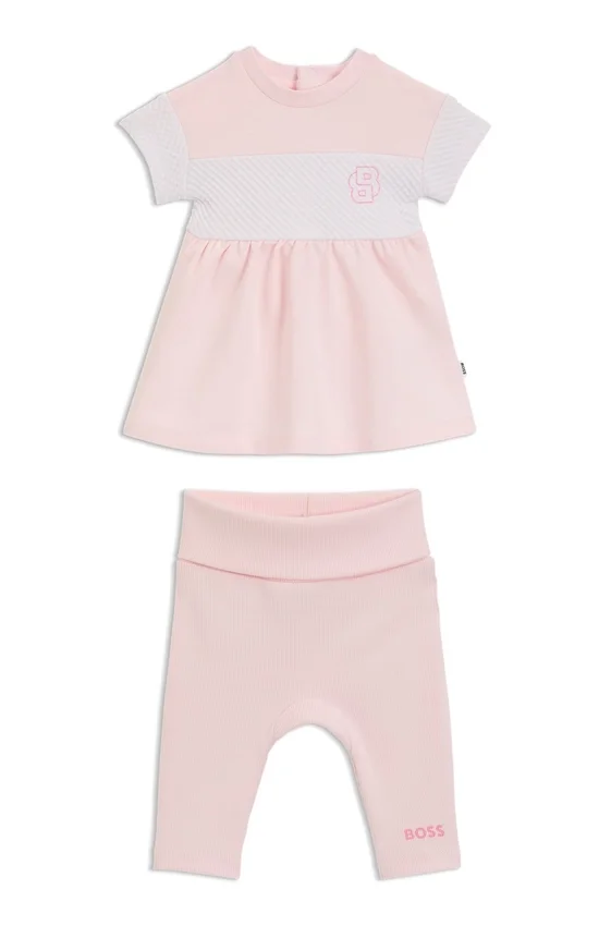 Baby leggings and dress set Baby leggings and dress set