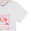 Baby leggings and T-shirt in stretch cotton