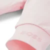 Baby leggings in stretch cotton with logo-print hem