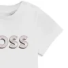 Baby logo-artwork T-shirt in stretch cotton