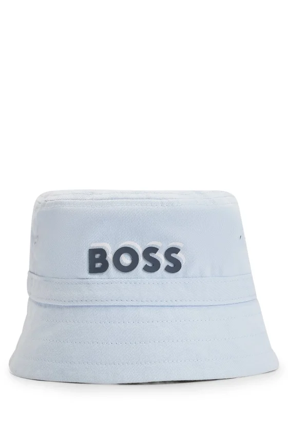 Baby logo bucket hat in cotton twill Baby logo bucket hat in cotton twill