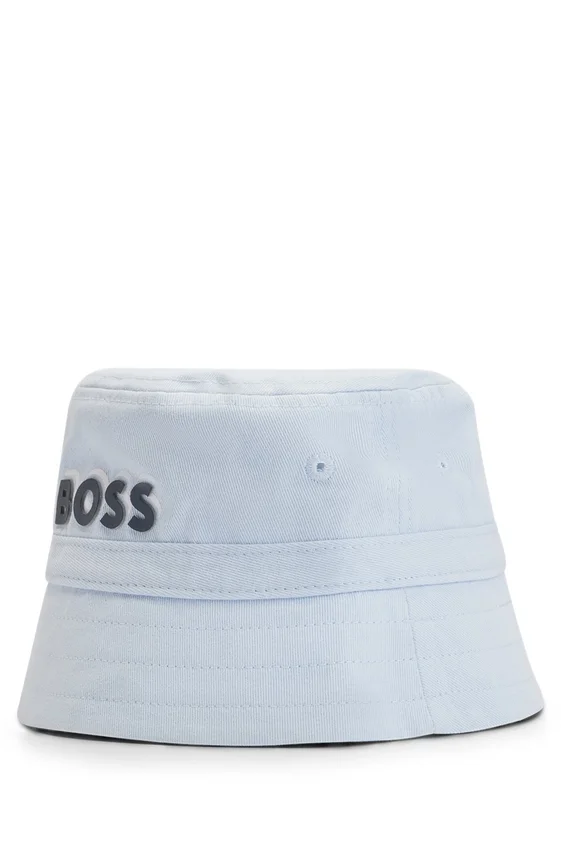 Baby logo bucket hat in cotton twill Baby logo bucket hat in cotton twill