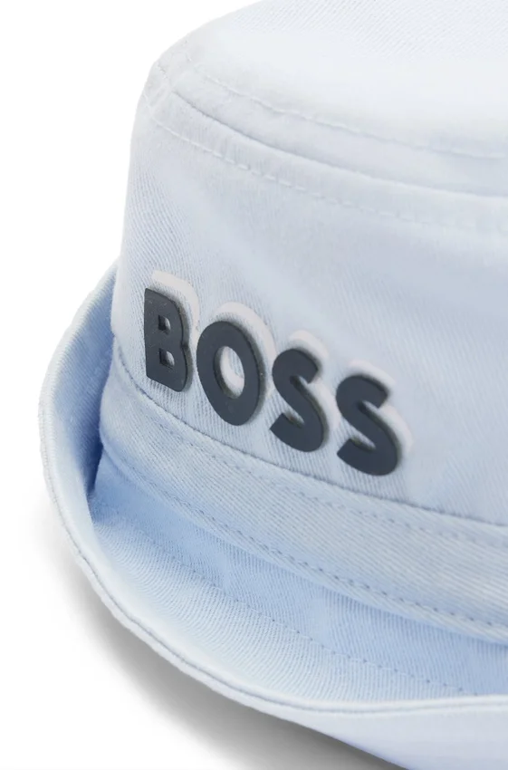 Baby logo bucket hat in cotton twill Baby logo bucket hat in cotton twill