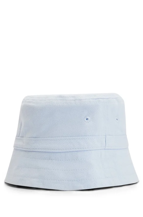 Baby logo bucket hat in cotton twill Baby logo bucket hat in cotton twill