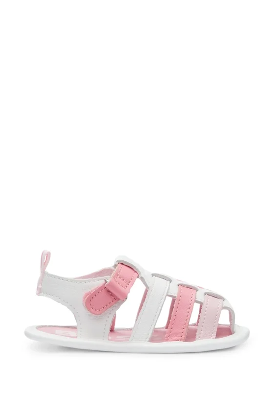 Baby logo-print sandals in leather Baby logo-print sandals in leather