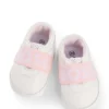 Baby logo-strap slippers in leather