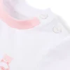 Baby T-shirt in stretch cotton with panda artwork Baby T-shirt in stretch cotton with panda artwork