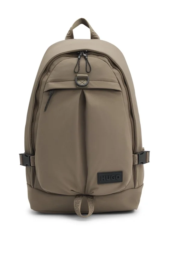 Backpack with 3D rubber logo patch Backpack with 3D rubber logo patch