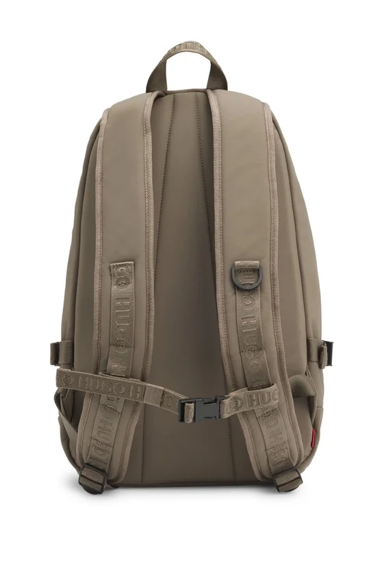 Backpack with 3D rubber logo patch Backpack with 3D rubber logo patch