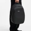 Backpack with contrast logo