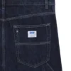 Baggy-fit jeans in dark-blue denim