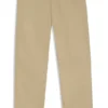 Baggy-fit trousers in stretch-cotton canvas