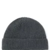 BECKHAM x BOSS beanie hat in virgin wool and cashmere