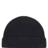 BECKHAM x BOSS beanie hat in virgin wool and cashmere BECKHAM x BOSS beanie hat in virgin wool and cashmere