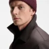 BECKHAM x BOSS beanie hat in virgin wool and cashmere