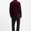 BECKHAM x BOSS cable-knit sweater in wool and cashmere BECKHAM x BOSS cable-knit sweater in wool and cashmere