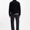 BECKHAM x BOSS cable-knit sweater in wool and cashmere BECKHAM x BOSS cable-knit sweater in wool and cashmere
