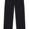 BECKHAM x BOSS cargo trousers in micro-patterned cotton BECKHAM x BOSS cargo trousers in micro-patterned cotton