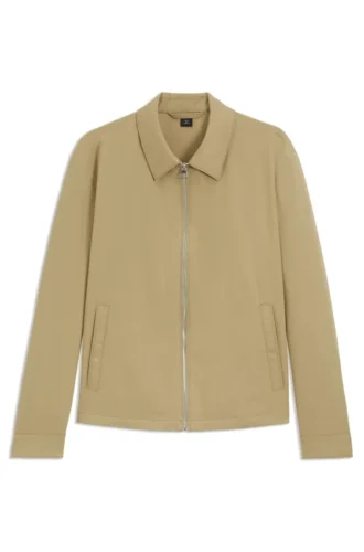 BECKHAM x BOSS cotton-blend jacket