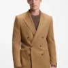 BECKHAM x BOSS double-breasted jacket in wool and cashmere BECKHAM x BOSS double-breasted jacket in wool and cashmere