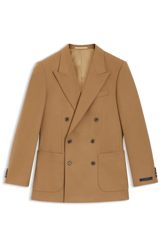 BECKHAM x BOSS double-breasted jacket in wool and cashmere BECKHAM x BOSS double-breasted jacket in wool and cashmere