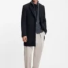 BECKHAM x BOSS formal coat in virgin wool and cashmere BECKHAM x BOSS formal coat in virgin wool and cashmere
