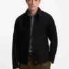 BECKHAM x BOSS jacket in black rigid denim