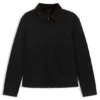 BECKHAM x BOSS jacket in black rigid denim