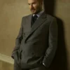 BECKHAM x BOSS jacket in checked virgin wool BECKHAM x BOSS jacket in checked virgin wool