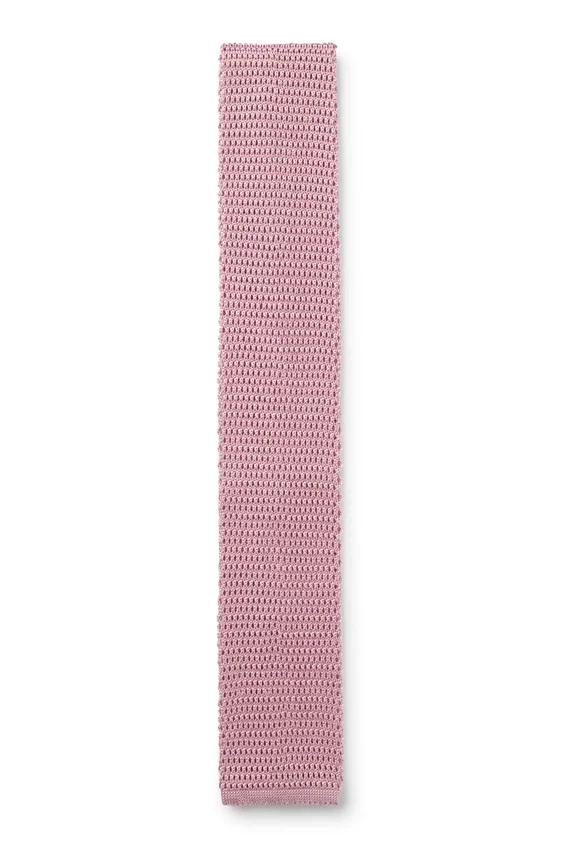 BECKHAM x BOSS knit tie in silk BECKHAM x BOSS knit tie in silk