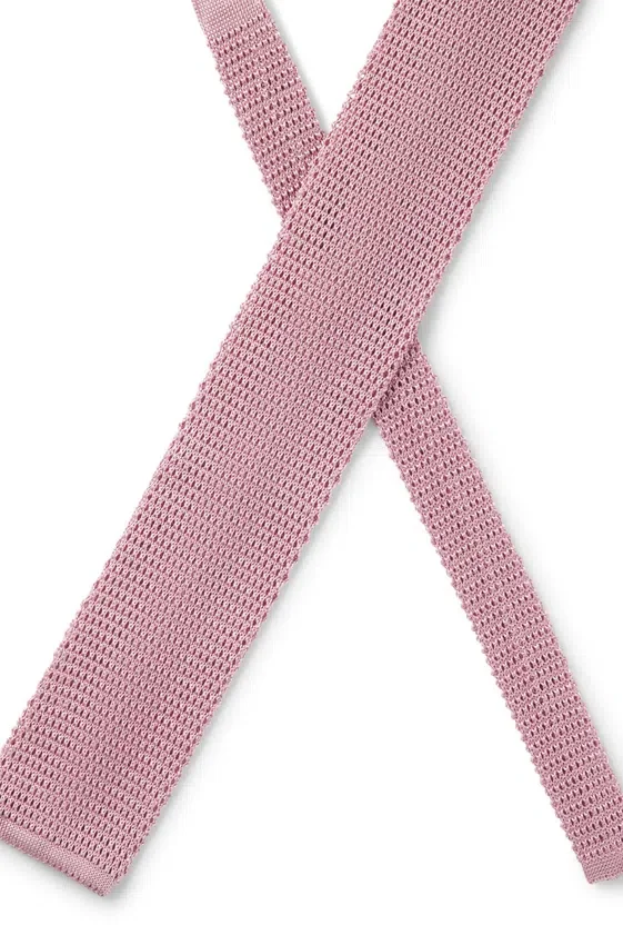BECKHAM x BOSS knit tie in silk BECKHAM x BOSS knit tie in silk