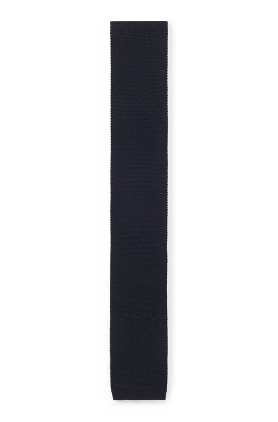 BECKHAM x BOSS knitted tie in wool BECKHAM x BOSS knitted tie in wool