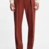 BECKHAM x BOSS micro-patterned trousers in cotton BECKHAM x BOSS micro-patterned trousers in cotton