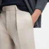 BECKHAM x BOSS micro-patterned trousers in cotton BECKHAM x BOSS micro-patterned trousers in cotton