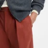 BECKHAM x BOSS micro-patterned trousers in cotton BECKHAM x BOSS micro-patterned trousers in cotton