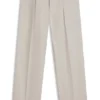 BECKHAM x BOSS micro-patterned trousers in cotton BECKHAM x BOSS micro-patterned trousers in cotton