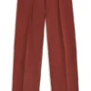 BECKHAM x BOSS micro-patterned trousers in cotton BECKHAM x BOSS micro-patterned trousers in cotton