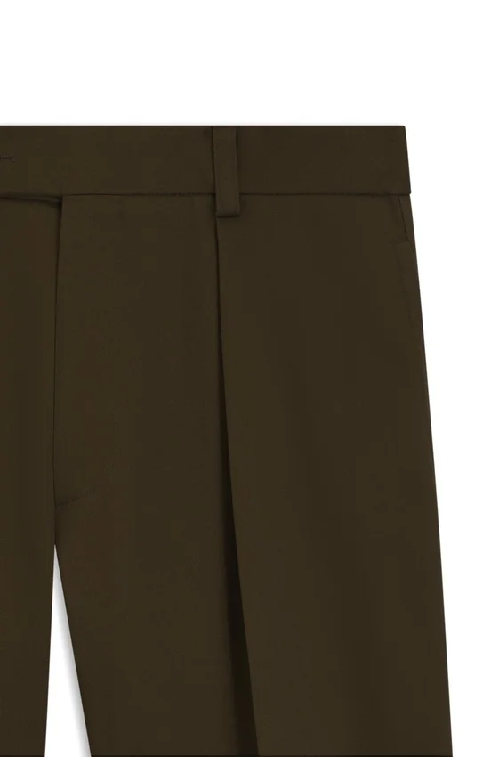 BECKHAM x BOSS micro-patterned trousers in cotton BECKHAM x BOSS micro-patterned trousers in cotton